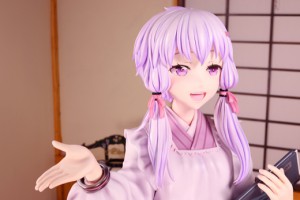 「C3マーケット」にて結月ゆかり等身大フィギュア展示